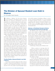 NJFL April-2016 Student Loan Debt