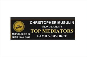 Christopher Musulin | New Jersey's Top Mediators } Family/Divorce | As publishes in NJBIZ May 2008
